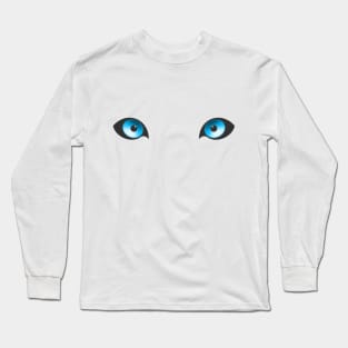 Blue Eyes Long Sleeve T-Shirt